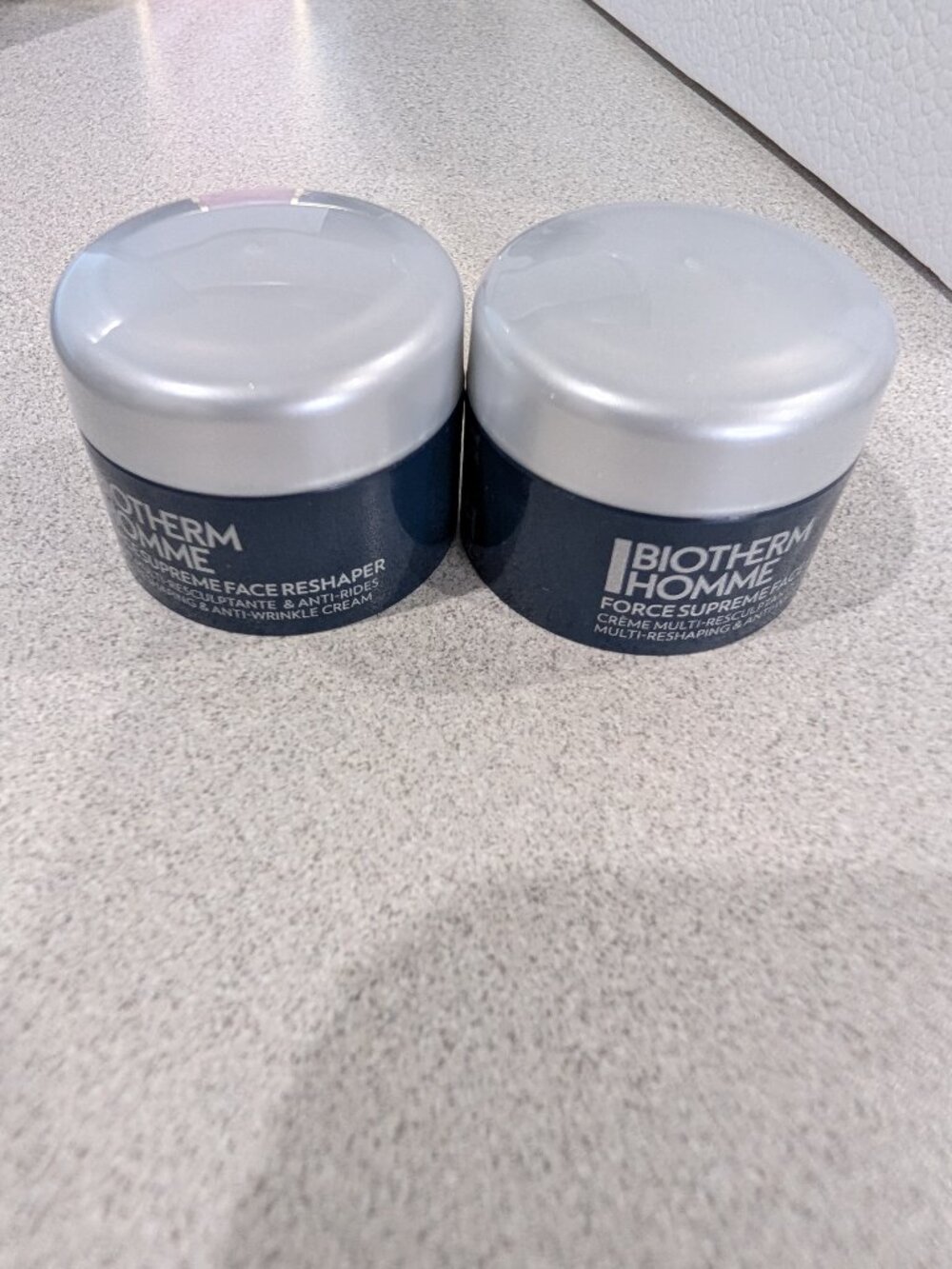 Biotherm men home force supreme face reshaper trial set